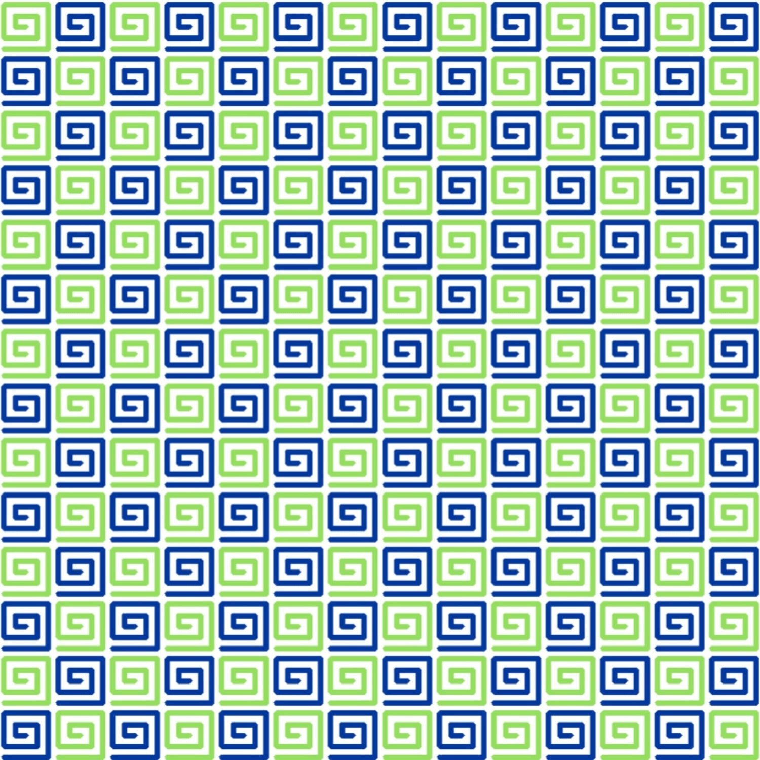 Square Spiral Print Long Sleeve Polo – 95169 (Modern Fit)